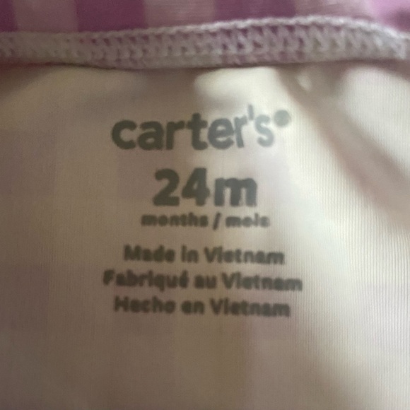 GIRLS SWIMSUITS-CARTERS 2 PIECE & WONDER NATION ONE PIECE - Picture 3 of 5